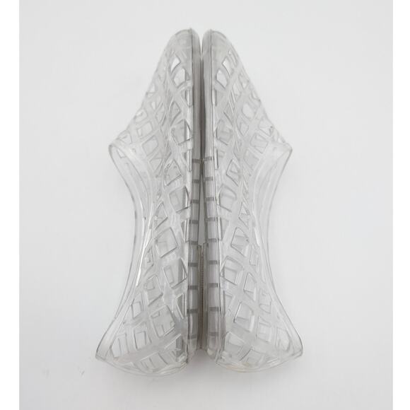Jeffrey Campbell Jellz Slip-On Flat Shoes Women's Clear Silver Size US8 EU39 - Picture 6 of 12